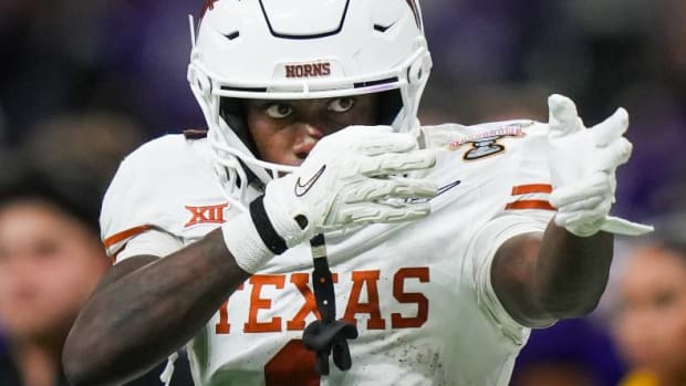 Texas wide receiver Xavier Worthy